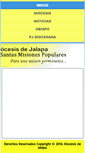 Mobile Screenshot of diocesisdejalapa.com